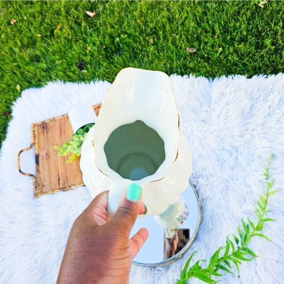 New VTG Formalities By Baum Bros Victorian Rose Detail Classic Ceramic Pitcher. - Picture 10 of 15